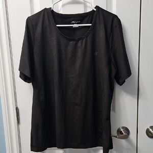 Champion Sport Tshirt Color Black And Gray Size Xl